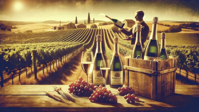 Champagne et vins de Bordeaux : étoiles de la viticulture française sur la scène internationale