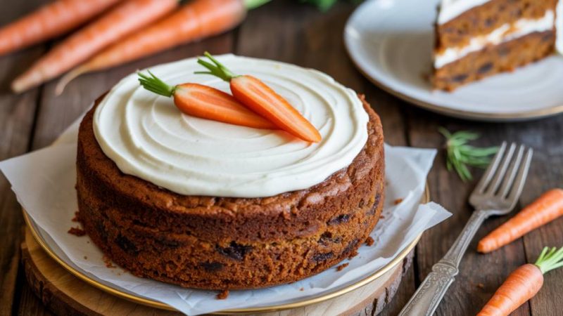 Carrot cake Julie Andrieu : la recette facile et savoureuse à tester absolument