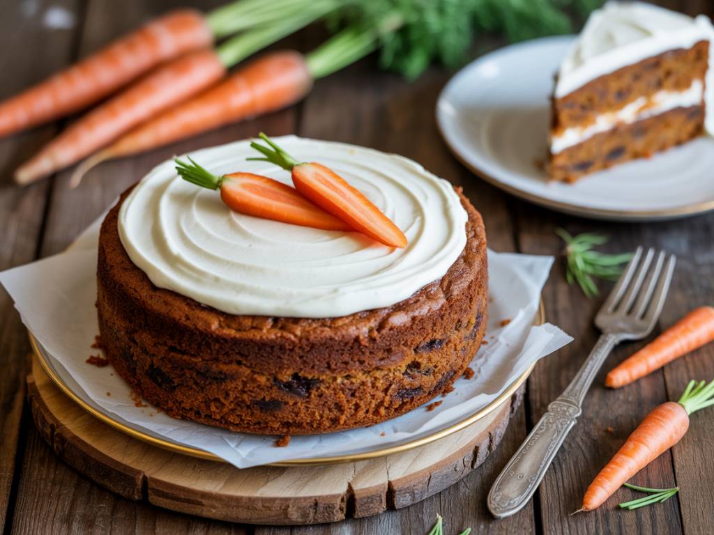 Carrot cake Julie Andrieu : la recette facile et savoureuse à tester absolument