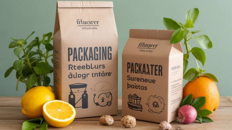 Tendance packaging alimentaire : matériaux durables, éco-conception et attentes des consommateurs