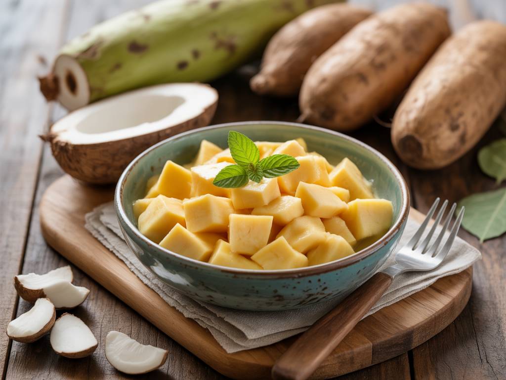 Calorie manioc cuit : apports énergétiques, index glycémique et place du manioc dans une alimentation équilibrée