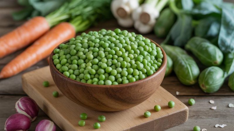 Valeurs nutritionnelles petit pois : fibres, protéines végétales et intérêts pour une alimentation durable